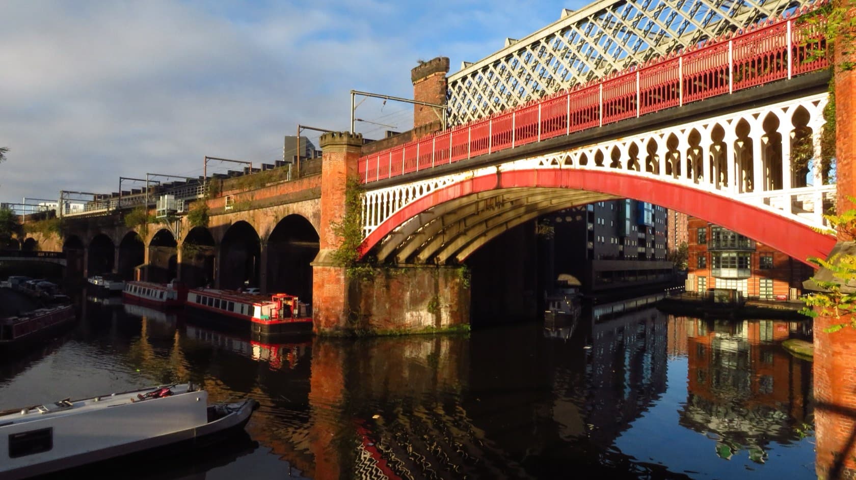 曼彻斯特 Deansgate 高楼与城市中心